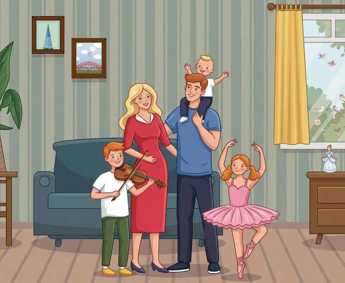 Мамина радость, папина гордость